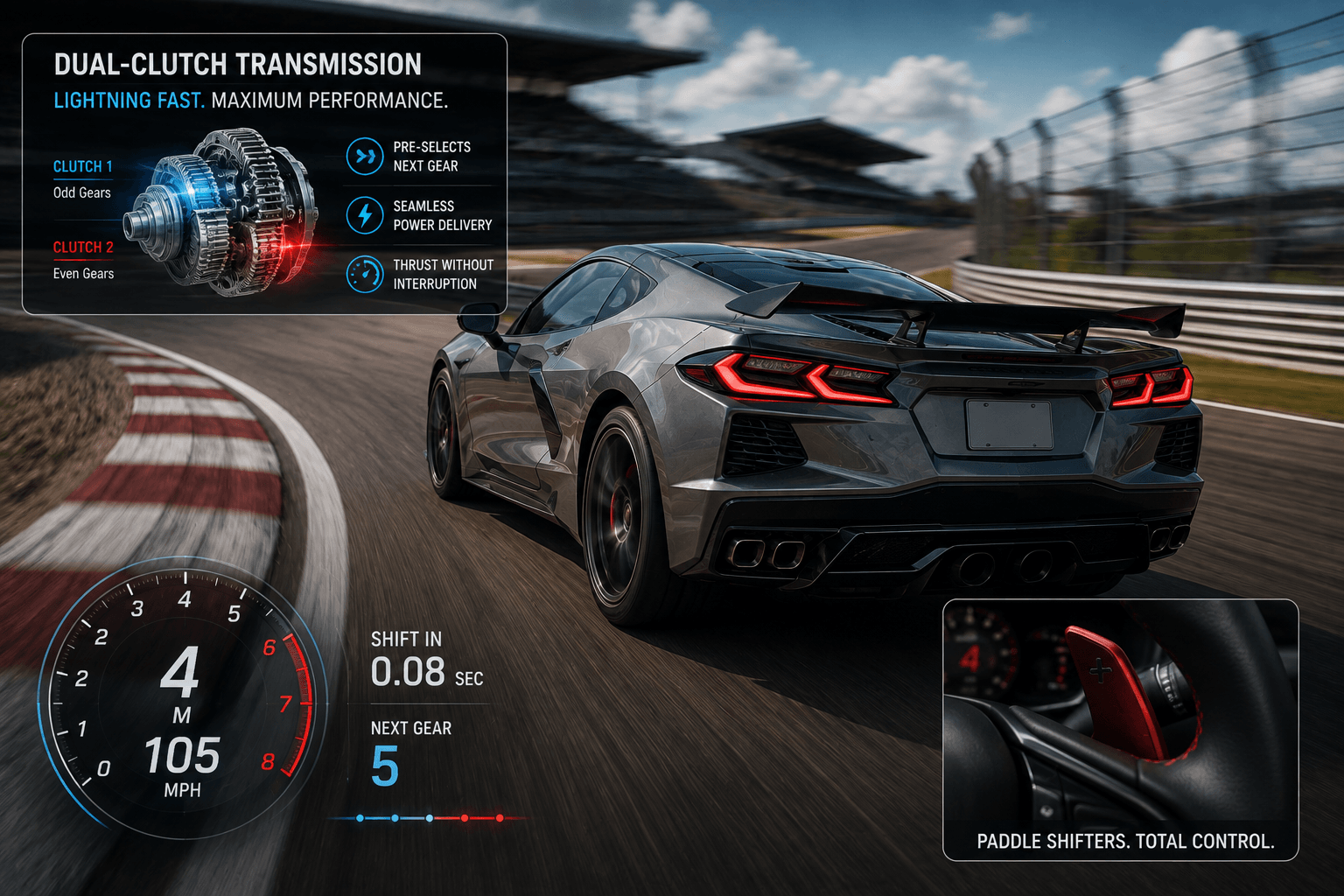 How Dual-Clutch Transmissions Change the Sports Car Driving Experience